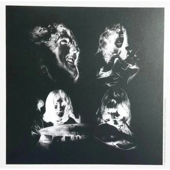 Led Zeppelin COMPLETE BBC SESSIONS Lithograph Promo Poster 8" x 8" 2016 (MINT) - Picture 1 of 1